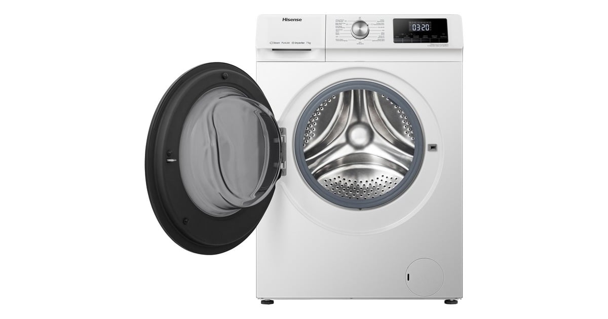 Hisense WFQA7014EVJM, Waschmaschine weiß