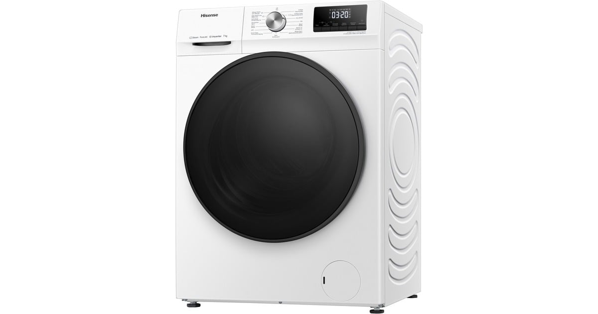 Hisense WFQA7014EVJM, Waschmaschine weiß
