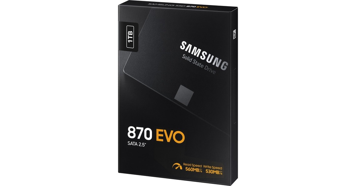 Samsung 870 EVO 1 TB, SSD SATA 6 Gb/s, 2,5