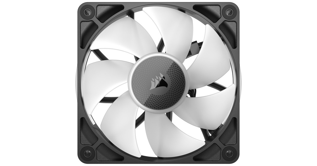 Corsair iCUE LINK RX120 RGB Triple, Gehäuselüfter schwarz, 3er 