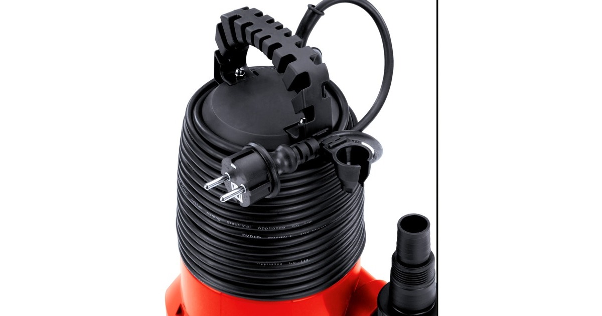 Einhell Tauchpumpe GHSP 2768, Tauch / Druckpumpe rot/schwarz, 270 Watt