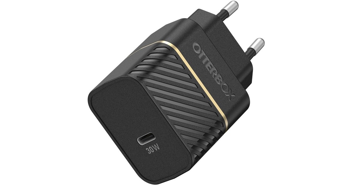 Otterbox USB-C Wand-Schnellladegerät 30W Black Schimmer schwarz  