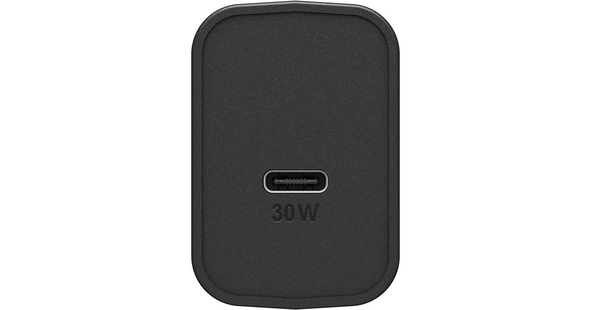 Otterbox USB-C Wand-Schnellladegerät 30W Black Schimmer schwarz  