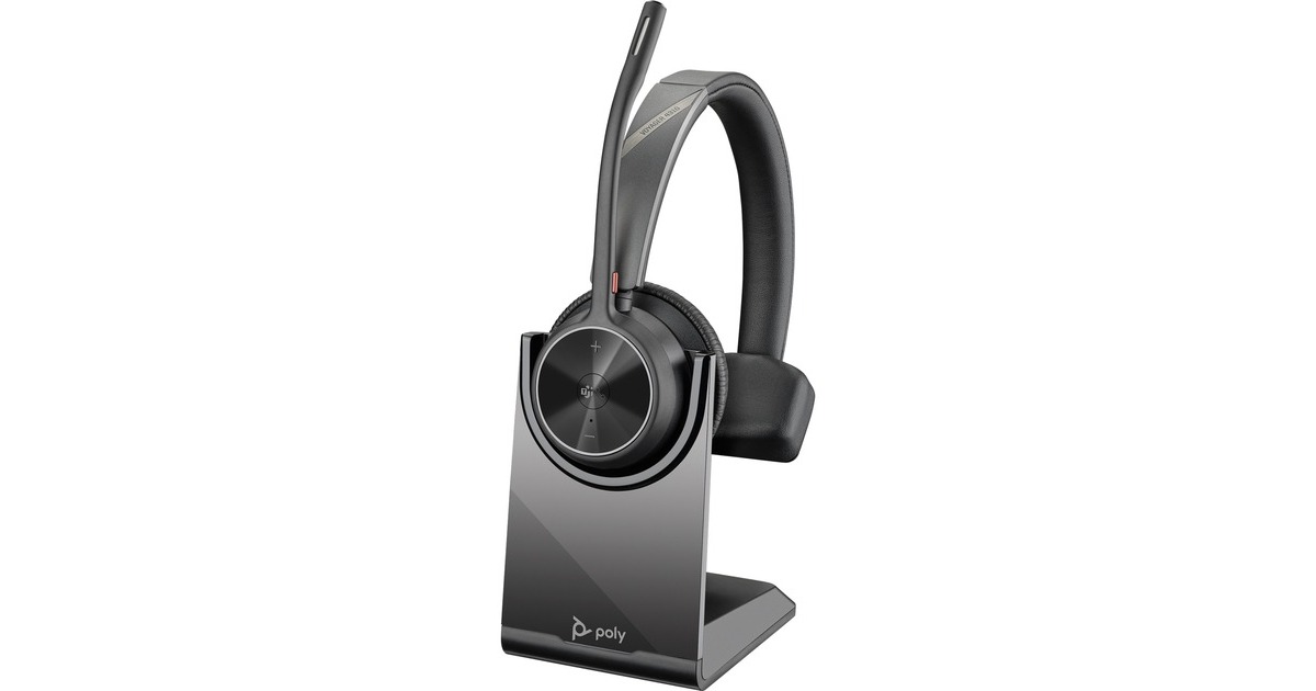 Poly Voyager 4310 UC, Headset schwarz, USB-A