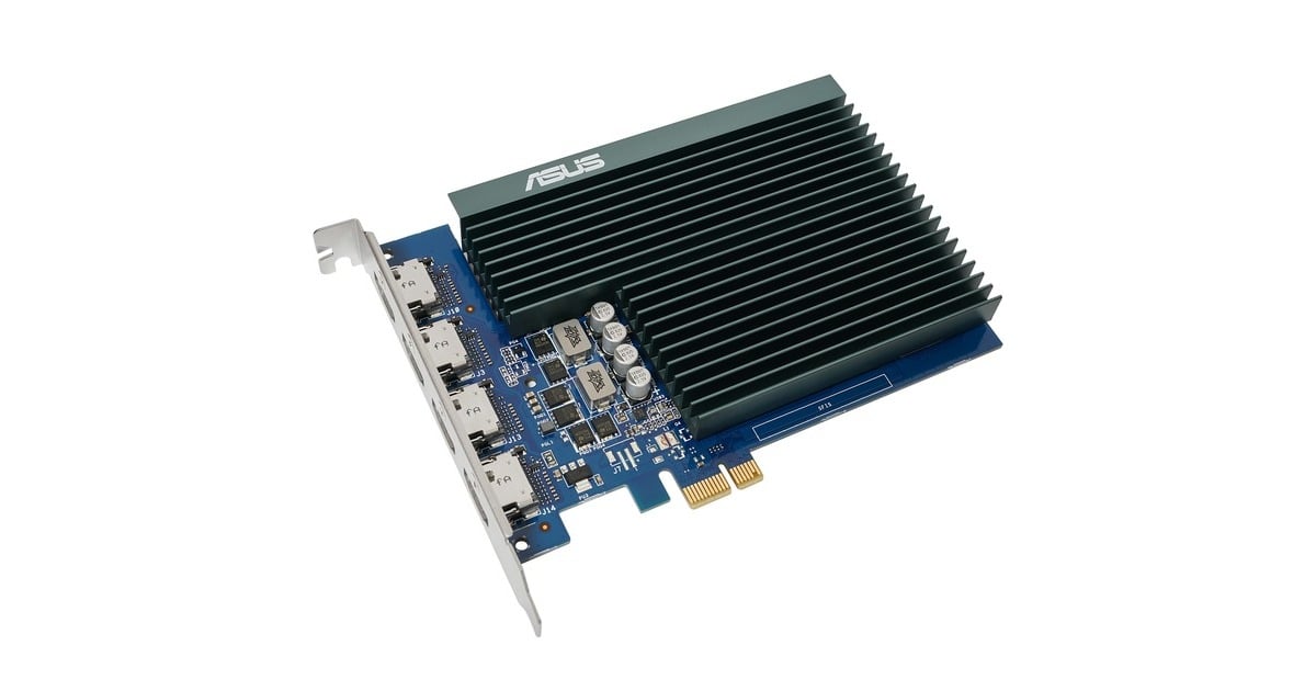 ASUS GeForce GT 730, Grafikkarte 4x HDMI