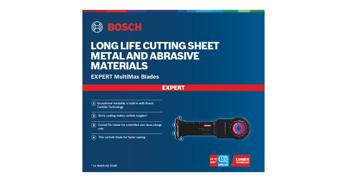 Bosch Professional Tauchsägeblatt Expert MAII 32 APIT MultiMax 