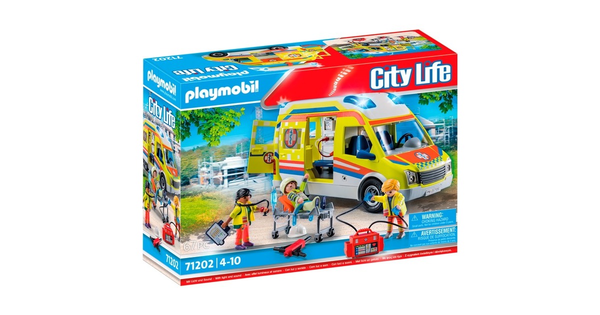 Argos playmobil ambulance outlet
