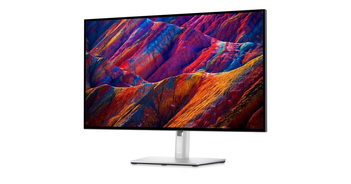Dell U2723QE, LED-Monitor 69 cm (27 Zoll), schwarz/silber, UltraHD