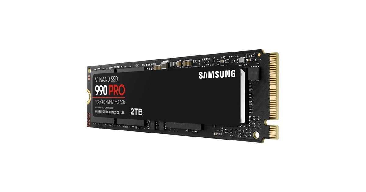 Samsung 990 PRO 2 TB, SSD PCIe 4.0 x4, NVMe 2, M.2 2280, intern