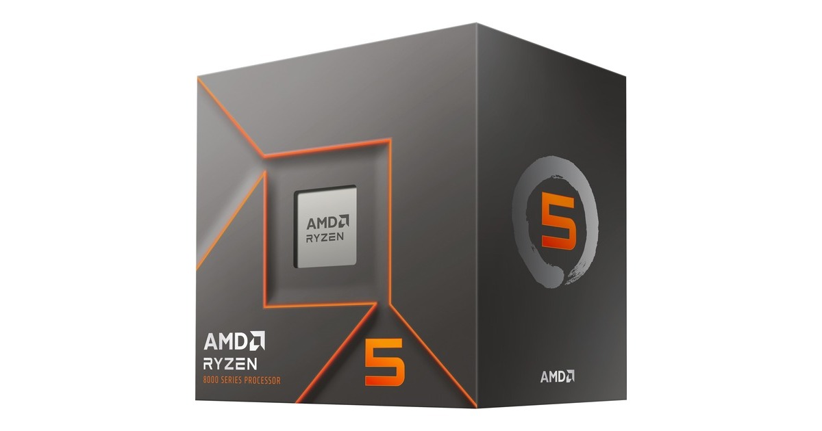 AMD Ryzen 5 8400F CPU新品/未使用 AMD Ryzen™ 5 8400F, Prozessor Boxed-Version