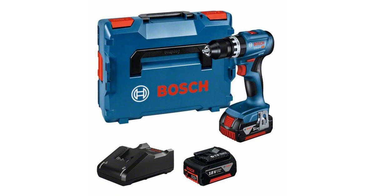 Bosch Professional Akku-Schlagbohrschrauber GSB 18V-45 