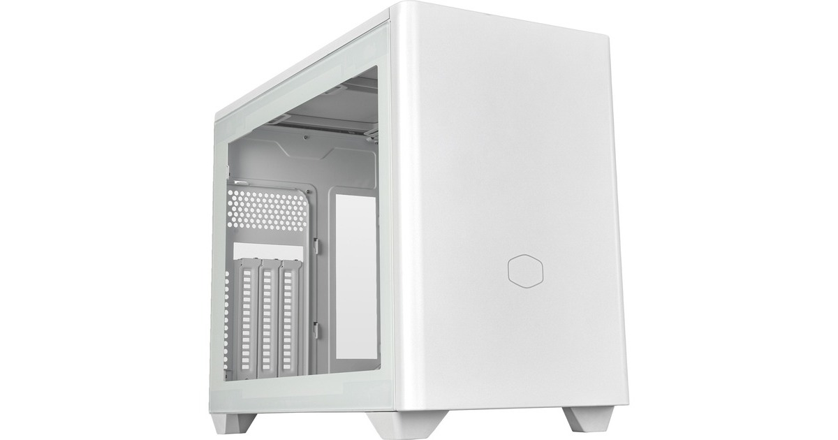 Cooler Master MasterBox NR200P V2 , Tower-Gehäuse weiß, Tempered Glass Cooler Master MasterBox NR200P V2 , Tower-Gehäuse weiß, Tempered Glass