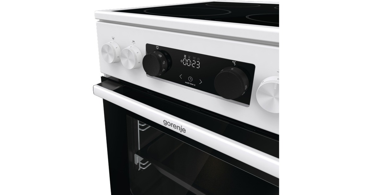 gorenje GEC5C41WG, Herd weiß