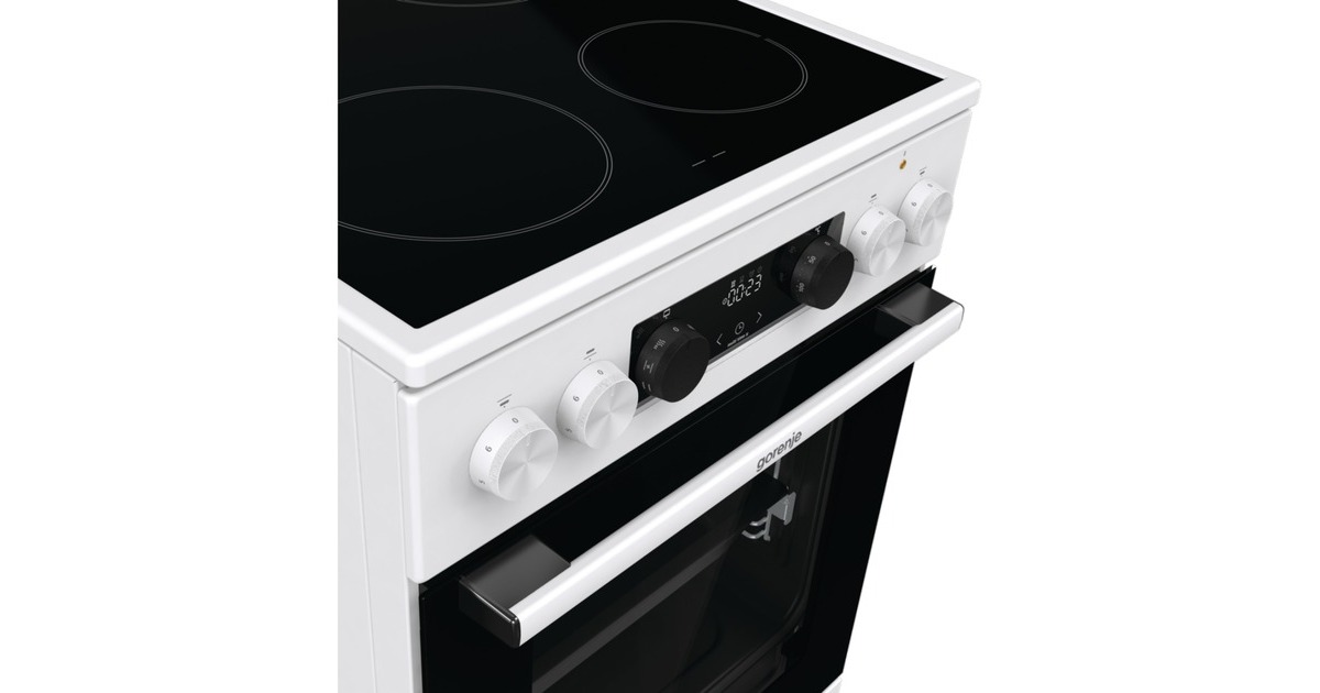 gorenje GEC5C41WG, Herd weiß