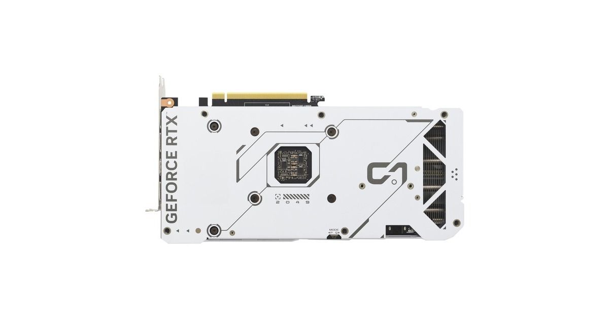 ASUS GeForce RTX 4070 SUPER DUAL OC WHITE, Grafikkarte weiß, DLSS 3, 3x ...