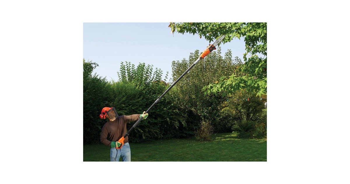 BLACK+DECKER Hoch-Entaster PS7525, Hochentaster orange/schwarz 