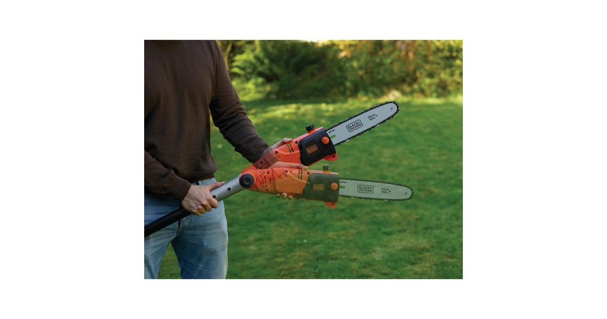 BLACK+DECKER Hoch-Entaster PS7525, Hochentaster orange/schwarz 