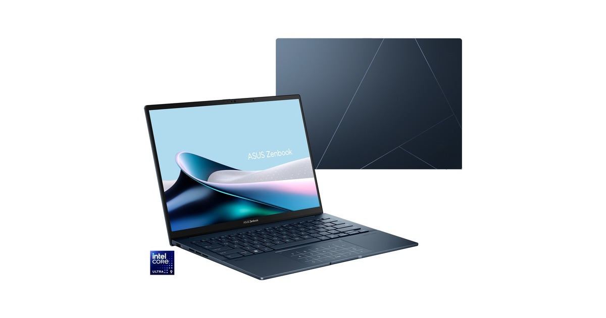 ASUS Zenbook 14 OLED (UX3405MA-PP665X), Notebook blau, Intel ASUS Zenbook 14 OLED (UX3405MA-PP665X), Notebook blau, Intel