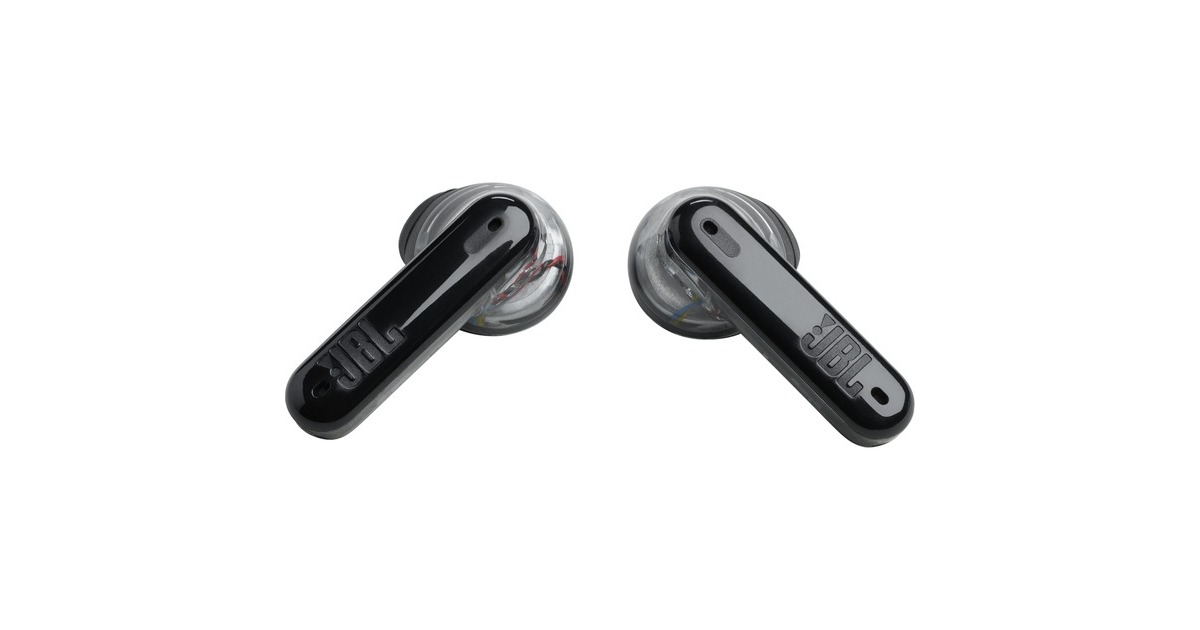 JBL Tune Flex Ghost Edition, Kopfhörer schiefer/transparent, USB-C 