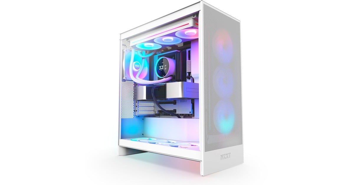 NZXT Kraken Elite 360 RGB 360 mm, Wasserkühlung weiß