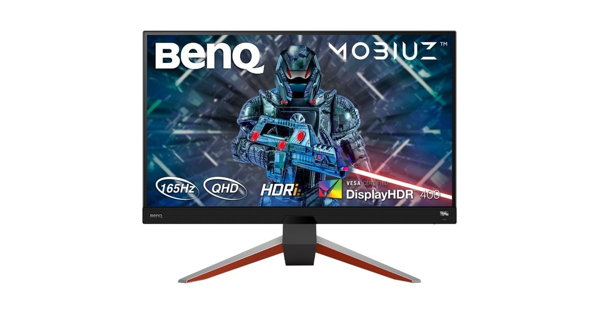 BenQ MOBIUZ EX2710Q, Gaming-Monitor 69 cm (27 Zoll), schwarz/silber, QHD, IPS, AMD Free-Sync, HDR, 165Hz Panel BenQ MOBIUZ EX2710Q, Gaming-Monitor 69 cm (27 Zoll), schwarz/silber, QHD, IPS, AMD Free-Sync, HDR, 165Hz Panel