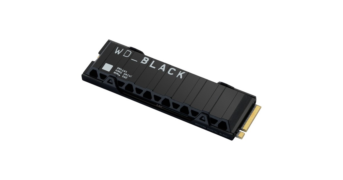 WD Black SN850X NVMe SSD 1 TB schwarz, PCIe 4.0 x4, NVMe, M