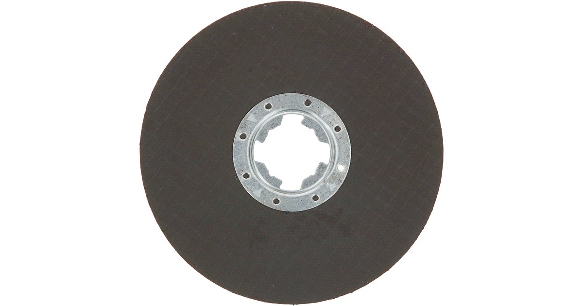 Produktbild von August Rüggeberg Lamellenschleifscheibe 115x22,23mm, Körnung 60 – PFERD Polifan Z SG Power Für Stahl