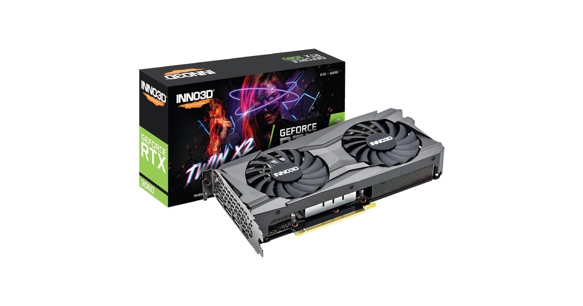 Twin Edge 12gb 3060 Ti Twin Edge Oc Geforce Rtx 3060 Ti Twin X2