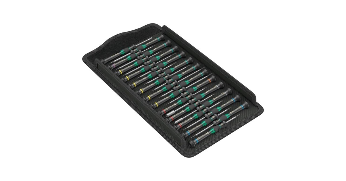 Wera Kraftform Micro Big Pack 1 Elektroniker-Schraubendrehersatz 