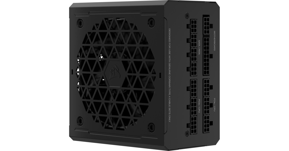 Corsair RM1000e 1000W, PC-Netzteil schwarz, Kabel-Management, 1000 