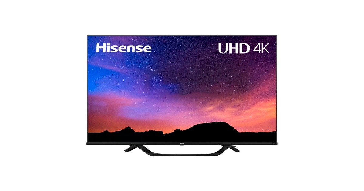 Hisense 43A66H, LED-Fernseher 108 cm (43 Zoll), schwarz, UltraHD/4K, Triple  Tuner, HDR