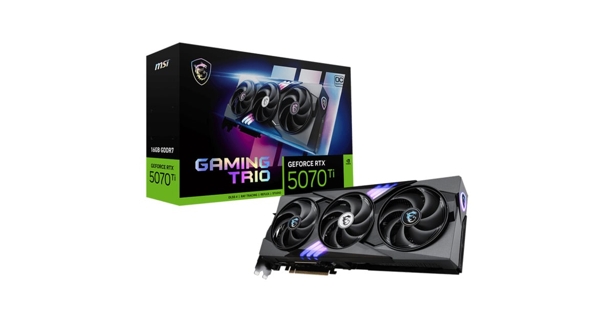 MSI Gaming X Trio GeForce RTX 5070 Ti