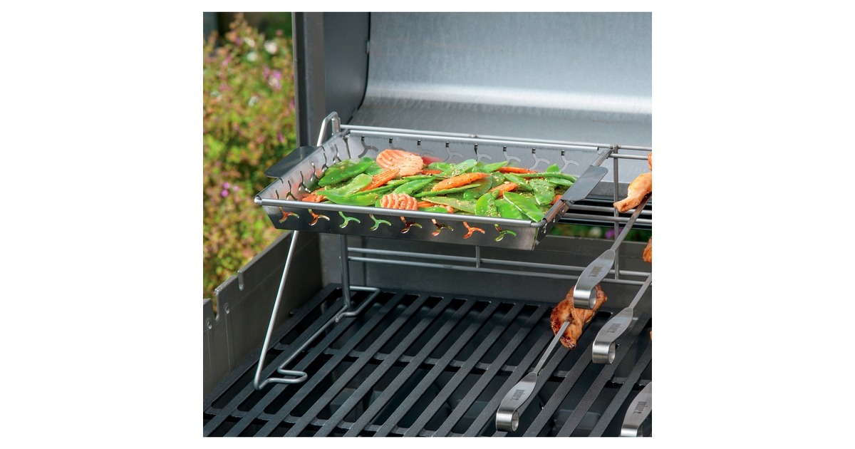 er ETGS Elevations Tiered Grilling System Grillkorb 7616 edelstahl