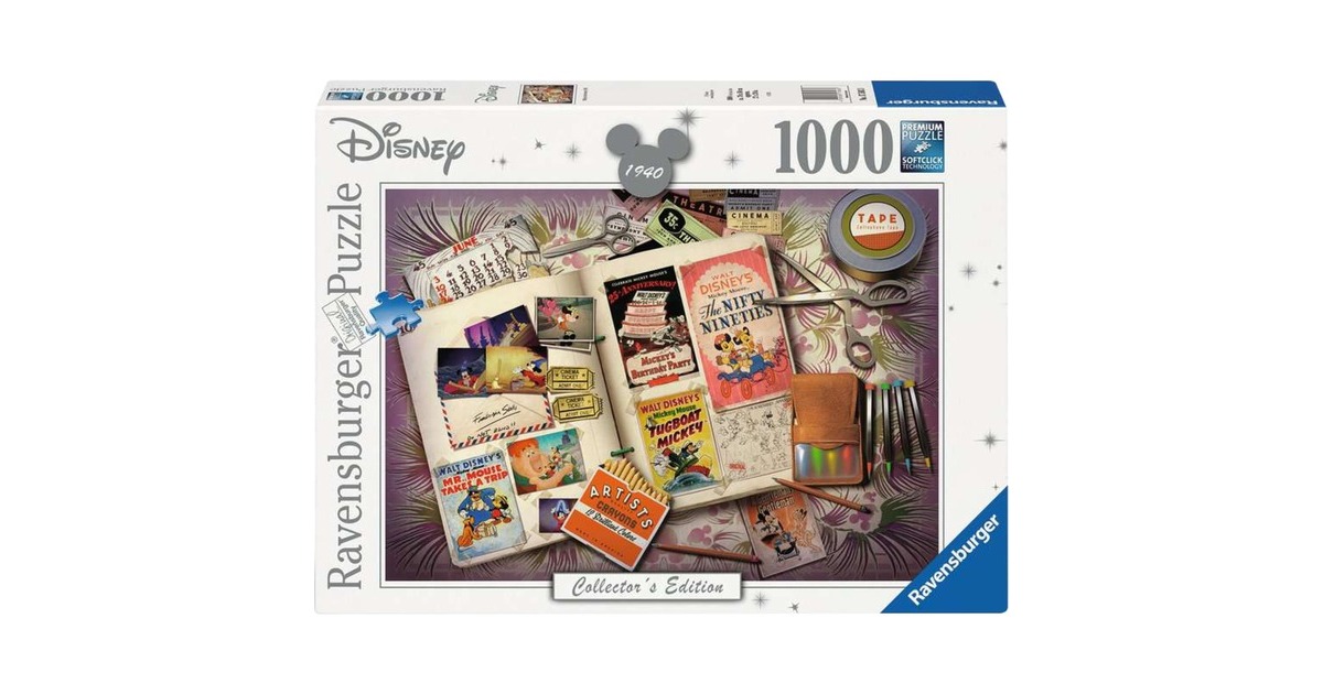 Ravensburger Puzzle Disney Collector's Edition - 1940 Mickey ...