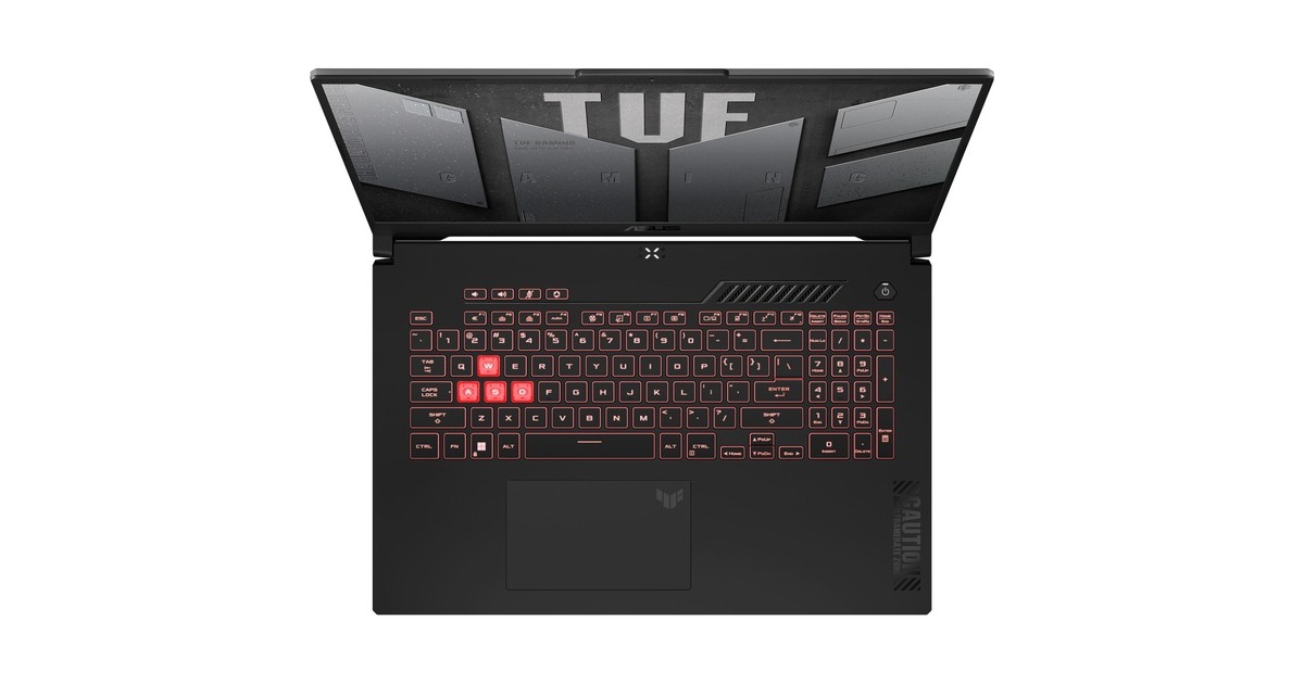 ASUS TUF Gaming A17 (FA707NU-HX019W), Gaming-Notebook grau, Windows 11 ...