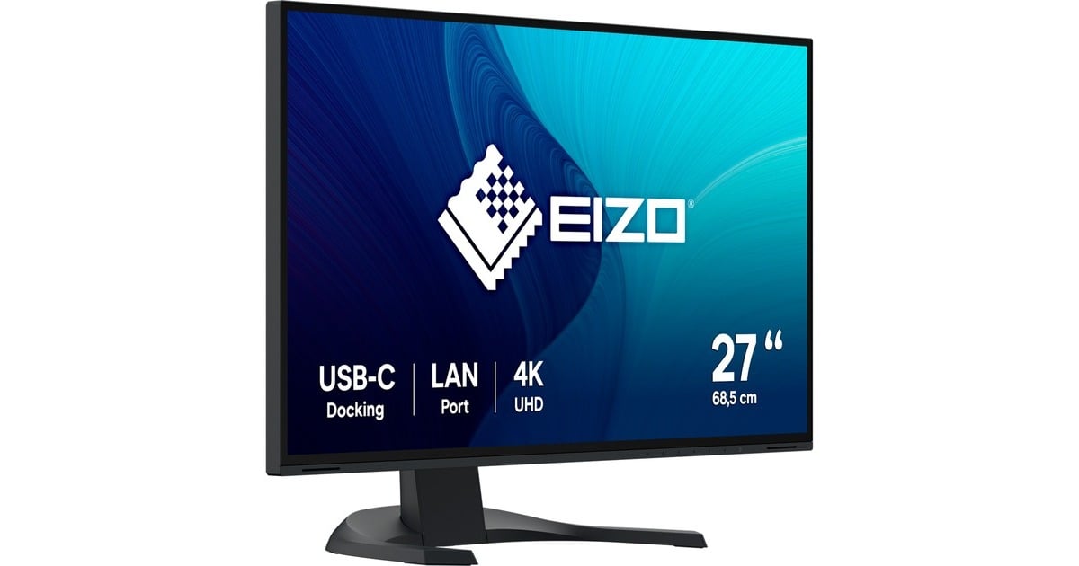 EIZO EV2740X-BK, LED-Monitor 69 cm (27 Zoll), schwarz, UltraHD/4K, IPS ...