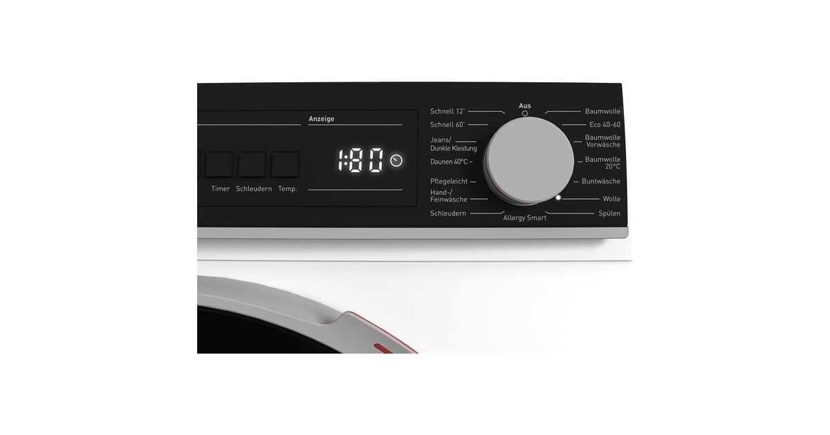SHARP ES-NFB914CWA-DE, Waschmaschine weiß/schwarz, Advanced Inverter Motor