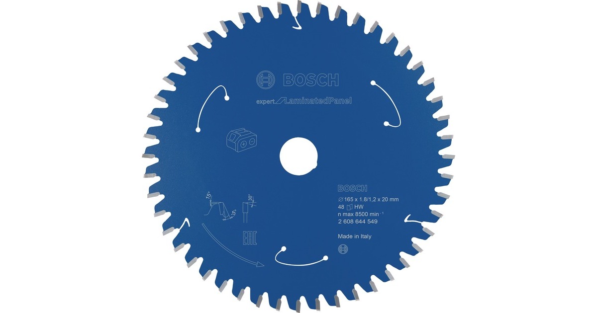 Bosch Professional Kreissägeblatt Expert for Laminated Panel, Ø 