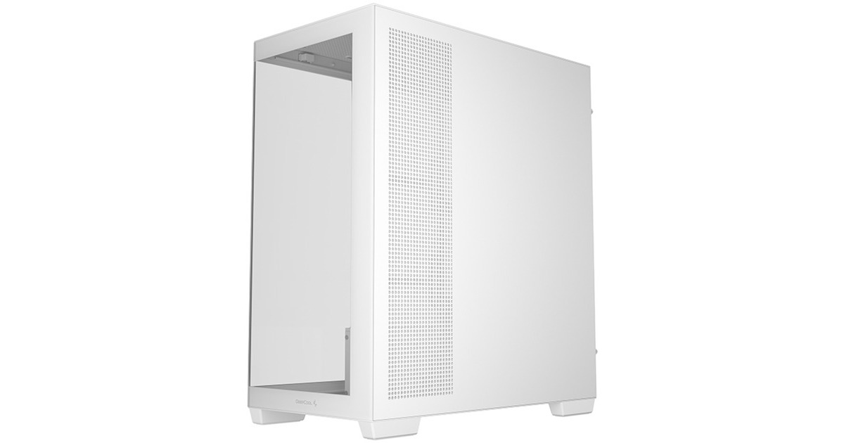 DeepCool CG580 , Tower-Gehäuse weiß, Tempered Glass x 2
