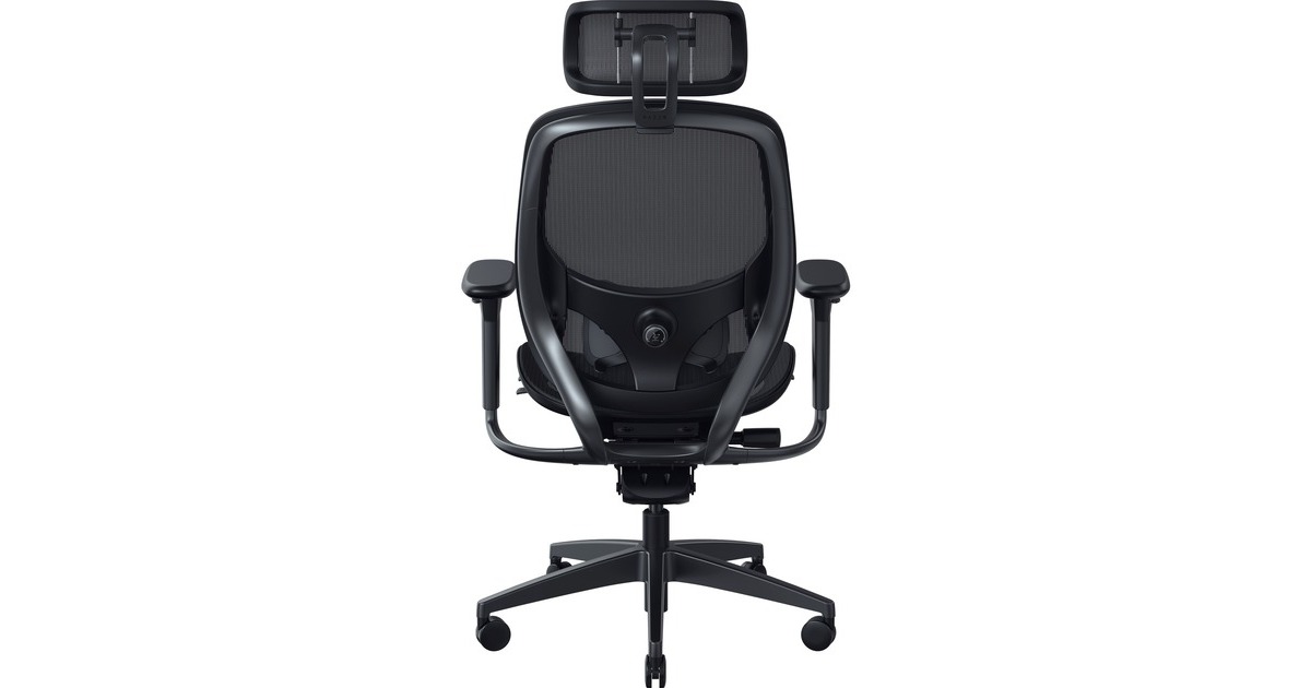 Razer Fujin Pro, Mesh-Gaming-Stuhl schwarz, inkl. 3-D Kopfstütze