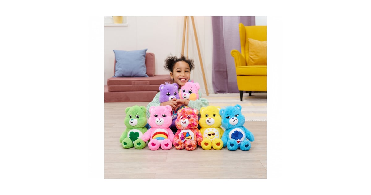 SIMBA Plüschfigur Stofftier Glücksbärchi Care Bears Hurrabärchi 35cm 6305878000038