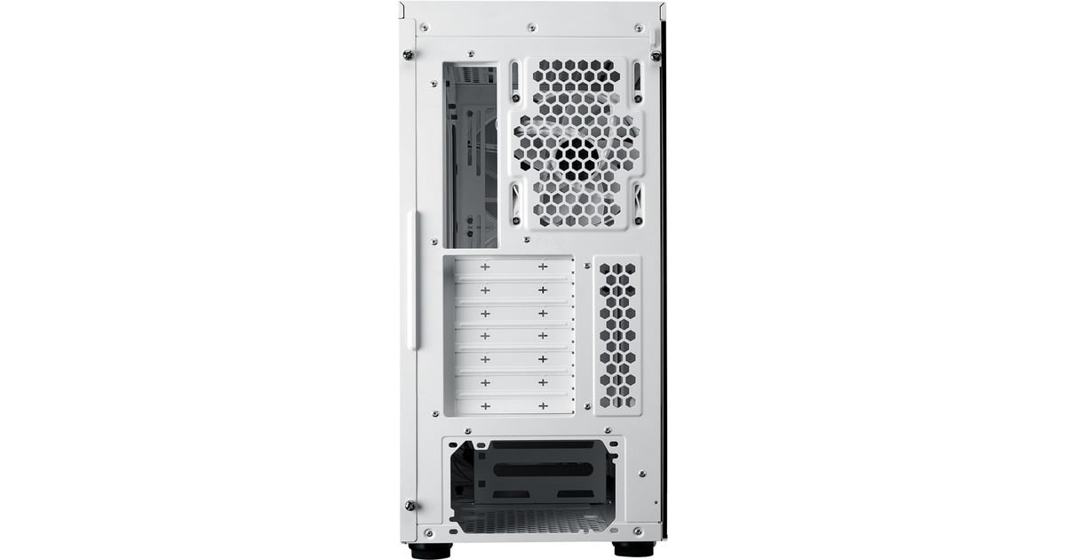 Cooler Master MasterBox 600 , Tower-Gehäuse weiß, Tempered Glass