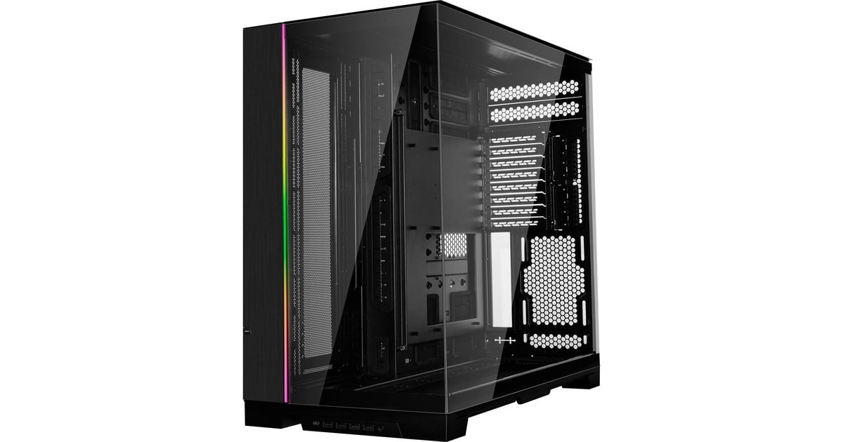 Lian Li O11 Dynamic EVO XL , Big-Tower-Gehäuse schwarz, Tempered