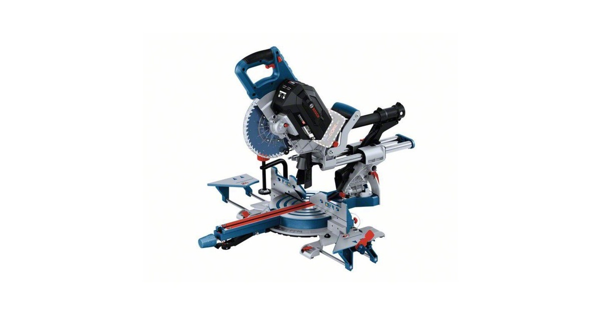 Bosch Professional Akku-Kapp-und Gehrungssäge BITURBO GCM 18V-216