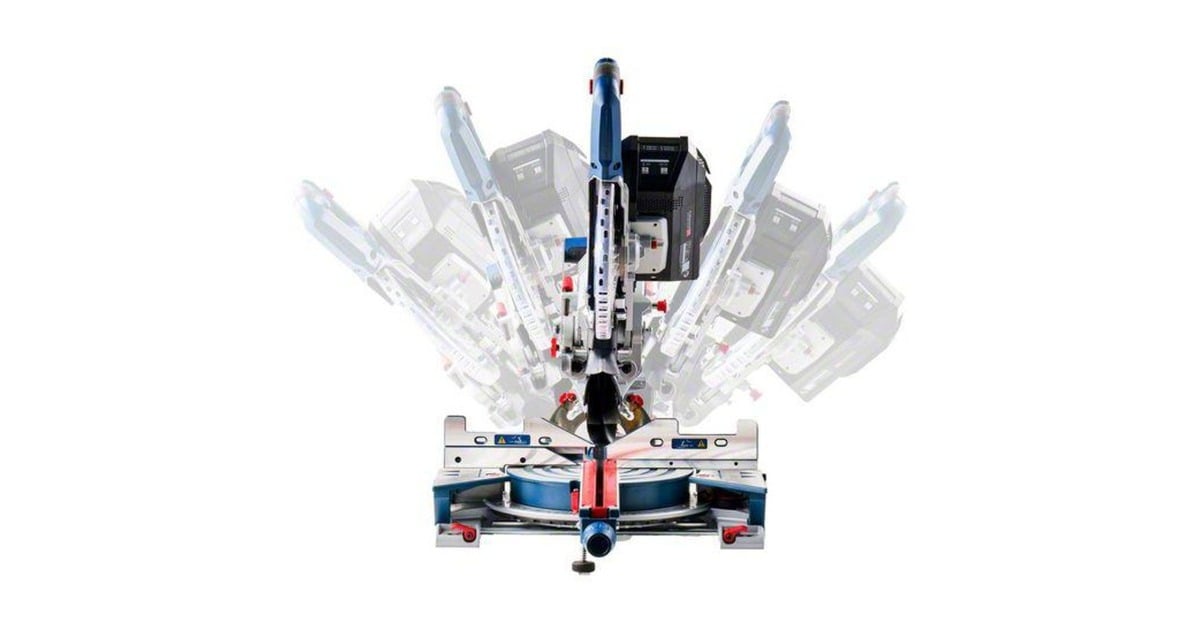 Bosch Professional Akku-Kapp-und Gehrungssäge BITURBO GCM 18V-216 