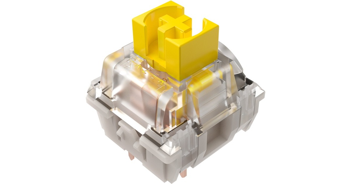 Razer Yellow Switch-Set, Tastenschalter gelb/transparent, 36 Stück