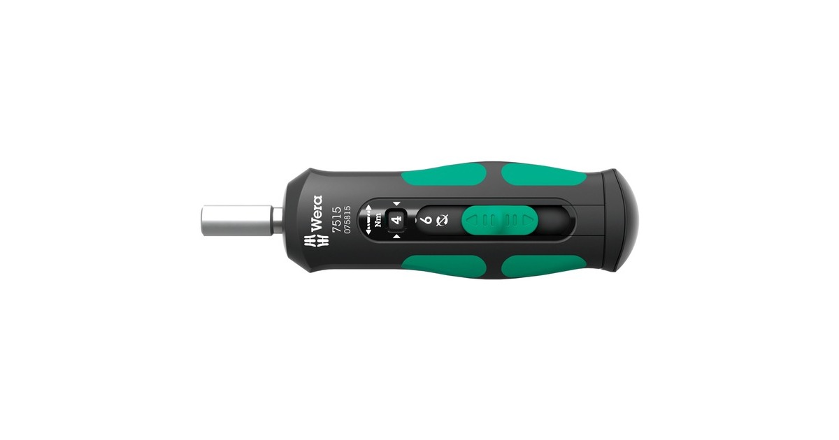 Wera Drehmoment-Schraubendreher 7515/16 Kraftform Safe-Torque  