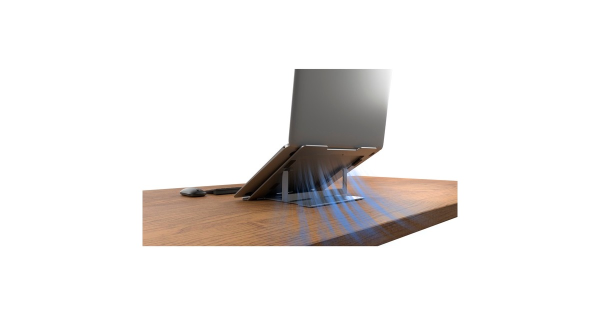 Kensington Easy Riser Aluminium Laptopständer silber