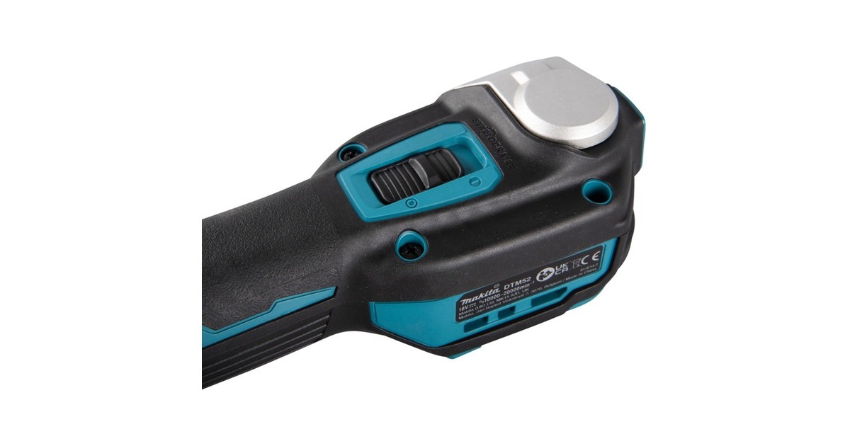 Makita Akku-Multifunktions-Werkzeug DTM52T1JX2, 18Volt blau 