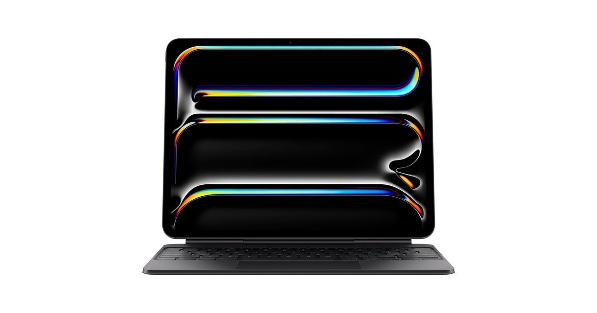 Apple iPad Magic Keyboard Case for 13 Inch iPad Pro (M4) for Comfortable  Typing, Integrated Trackpad, Series with Function Keys, German - Black : 